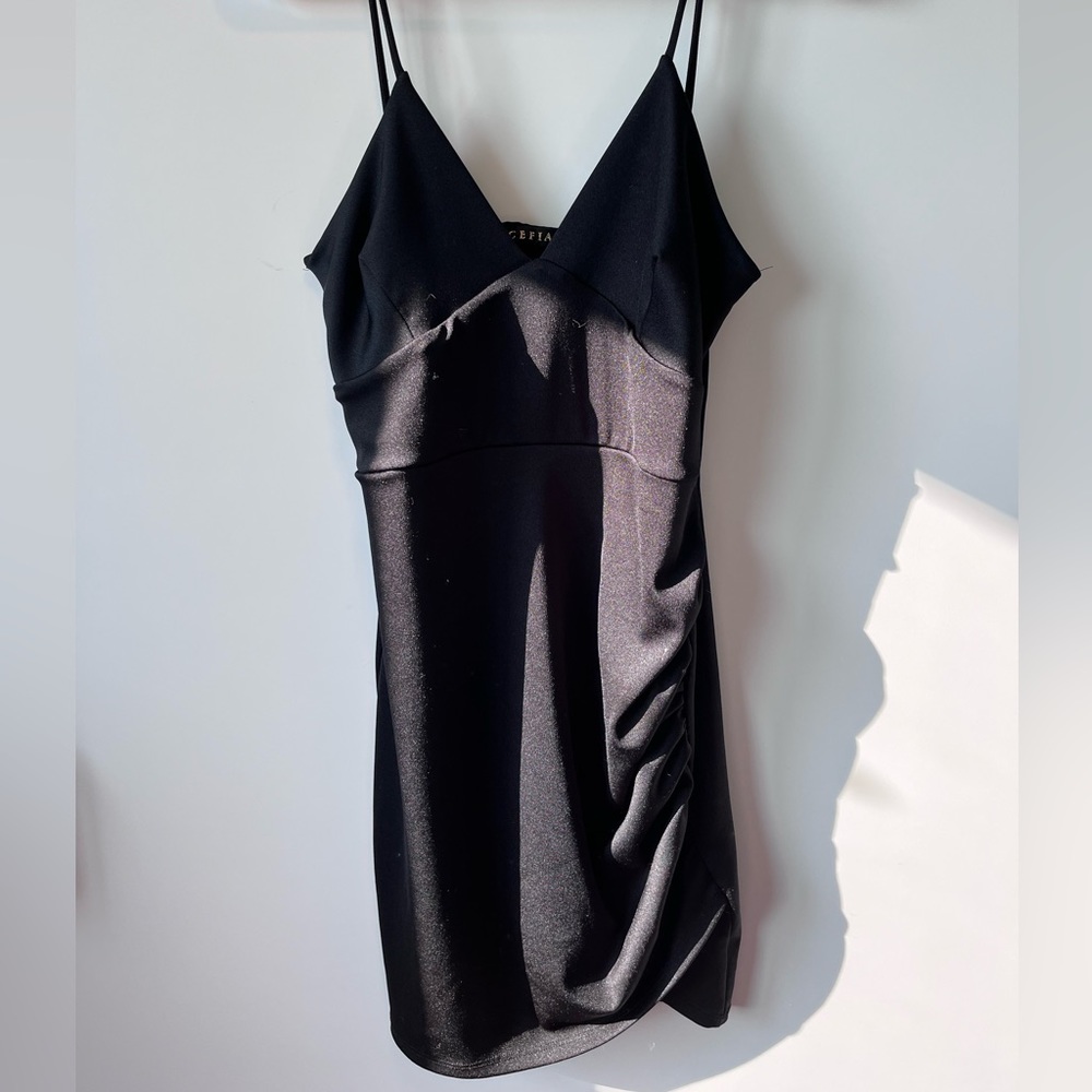 Black cocktail dress